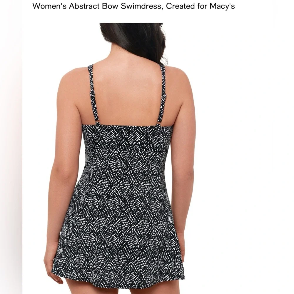 Swim Solutions Black and White Swimwear - Picture 3 of 7